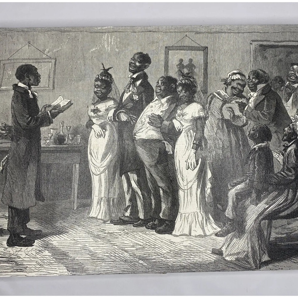 Sol‎ Eytinge Art Printed Canvas The Great Social Event The Wedding of the Twins